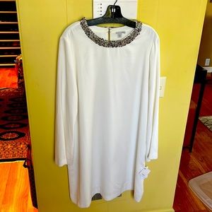 Gorgeous Winter White Party Dress!